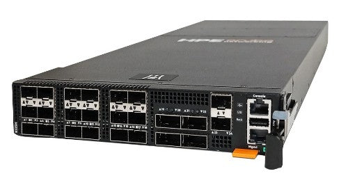 HPE Storage DCN 18p SFP28 25GbE 4p QSFP28 100GbE Connector to Power Half Width Sw H-series SN8325H