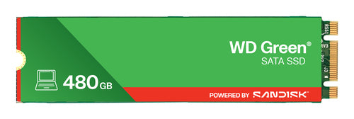 SanDisk Green WD ™ SATA SSD M.2 2280 POWERED BY 480 GB