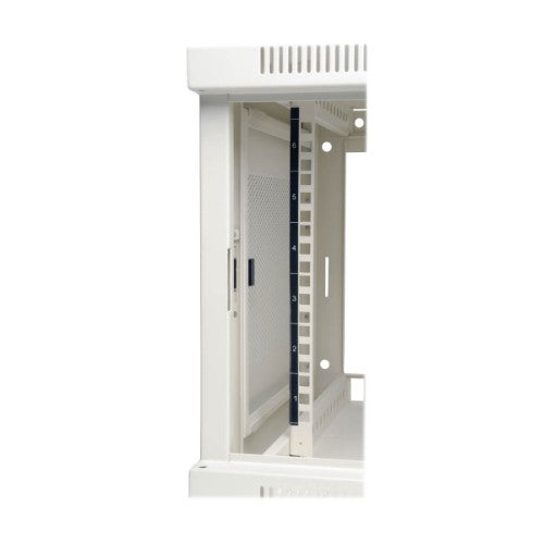 Tripp Lite SRW6UW SmartRack 6U Low-Profile Switch-Depth Wall-Mount Mini Rack Enclosure, White