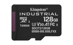 Kingston Technology 128GB microSDXC Industrial C10 A1 pSLC Card Single Pack w/o Adapter