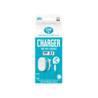 Juice JUI-MAINS-TYPEC-2.4A-ECO Smartphone, Tablet Blue, White AC Indoor