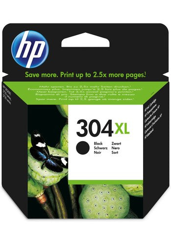 HP N9K08AE/304XL Printhead cartridge black high-capacity, 300 pages ISO/IEC 24711 6ml for HP DeskJet 2620/3720