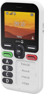 Doro Leva X10 6.1 cm (2.4") 117 g Black, White Senior phone