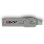 Lindy USB Type A Port Blocker Key, Green