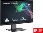 Viewsonic VP2788-5K computer monitor 68.6 cm (27") 5120 x 2880 pixels 5K Ultra HD LED Black