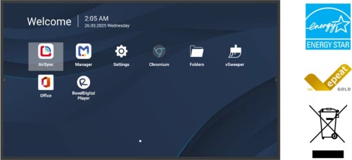 Viewsonic 65" 4K Professional Commercial Display with ProAV Integration