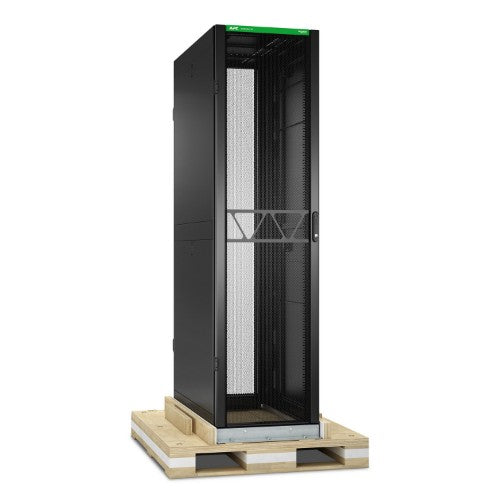 APC NetShelter SX, Server Rack Enclosure Gen 2, Shock Packaging, 2500 lbs, Black, 48U x 600W x 1200D