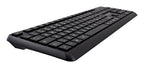 V7 CKW350IT keyboard Mouse included Universal USB QWERTY UK English Black