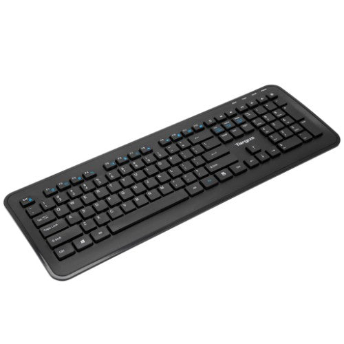 Targus AKM610ES keyboard Mouse included Universal RF Wireless Spanish Black