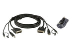 ATEN DVI-D Dual Link Secure KVM; 3M USB DVI-D Dual Link