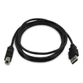 StarTech.com 6ft (1.8m) USB-A to B Cable, Universal USB 2.0 Cable, 480Mbps, M/M, TAA Compliant