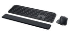 Logitech Master MX Keys Combo for Bussiness keyboard Mouse included Office RF Wireless + Bluetooth QWERTY US International Graphite