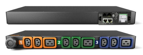 Vertiv Geist MG05M1R0-09P633-2PS56B2H10-S power distribution unit (PDU) 9 AC outlet(s) 0U Black