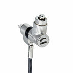 StarTech.com 25-Pack Universal Laptop Lock 6.6ft (2m), Master Keyed Locking Cable, Compatible w/Noble Wedge®/Nano/K-Slot, Anti-Theft Cut-Resistant Cable, TAA