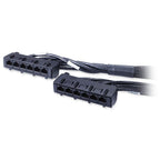 APC 60ft Cat6 UTP, 6x RJ-45 - 6x RJ-45 networking cable Black 18.29 m U/UTP (UTP)