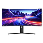 V7 34" Viewable Curved Monitor - WQHD - 3440 x 1440 - Height Adjustable