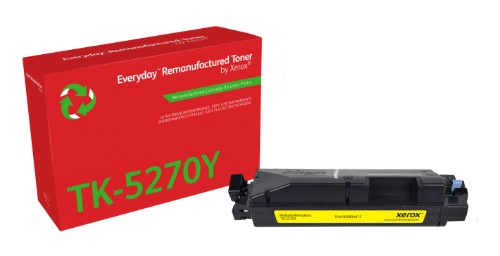 Xerox 006R04815 Toner-kit yellow remanufactured, 6K pages (replaces Kyocera TK-5270Y) for Kyocera P 6230