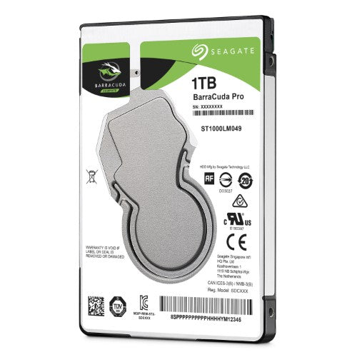Seagate Barracuda Pro internal hard drive 1 TB 7200 RPM 128 MB 2.5" Serial ATA III