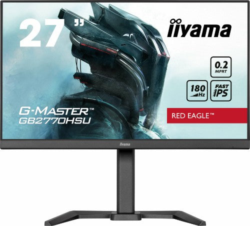 iiyama G-MASTER Unleash your full gaming potential with the Fast IPS GB2770HSU Red Eagle
