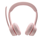 Logitech Zone 300 Headset Wireless Head-band Office/Call center Bluetooth Rose