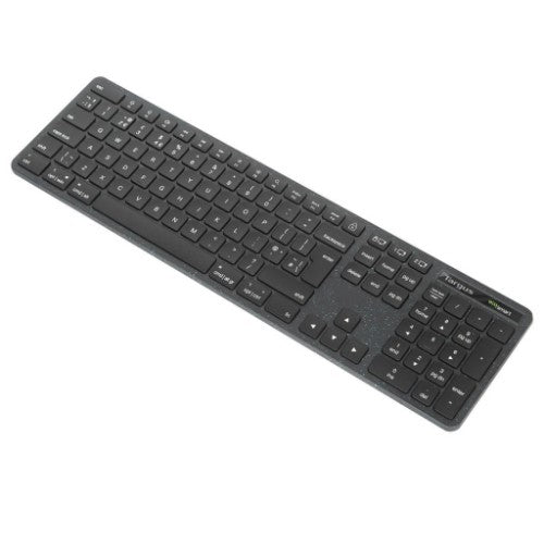 Targus EcoSmart AKB873NO keyboard Universal RF Wireless + Bluetooth QWERTY Nordic Black