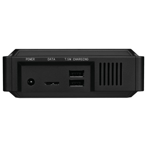 Western Digital D10 external hard drive 8 TB Black, White