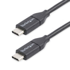 StarTech.com 1.6ft (50cm) USB-C Charging Cable, Charge & Sync, 60W (3A) PD, USB 2.0 Laptop Charger Cable - USB C Charging Cord