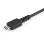 StarTech.com 3ft (1m) Secure Charging Cable – USB-A to Micro USB Data Blocker Charge-Only Cable – Power-Only Charger Cable for Phone/Tablet – Data Blocking USB Protector Adapter Cable