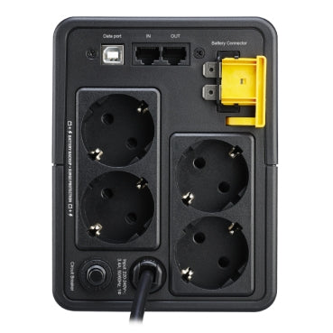 APC BXS950MI-GR uninterruptible power supply (UPS) Line-Interactive 0.75 kVA 410 W 4 AC outlet(s)