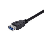 StarTech.com 1m Black SuperSpeed USB 3.0 (5Gbps) Extension Cable A to A - M/F