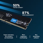 Crucial CT8G56C46U5T memory module 8 GB 1 x 8 GB DDR5 288-pin DIMM ECC