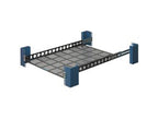 Origin Storage Fixed 2 & 4 Post Rack Mount Shelf 24in Depth max. 45kg