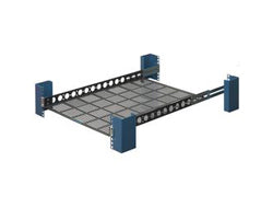 Origin Storage Fixed 2 & 4 Post Rack Mount Shelf 24in Depth max. 45kg