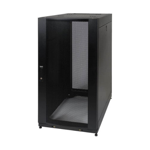 Tripp Lite SR25UB 25U SmartRack Standard-Depth Half-Height Server Rack Enclosure, Doors and Side Panels