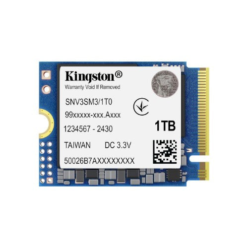 Kingston Technology 1000G NV3 M.2 2230 NVMe SSD