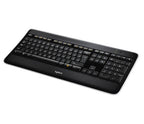 Logitech Wireless Illuminated K800 keyboard Office RF Wireless QWERTY Italian Black