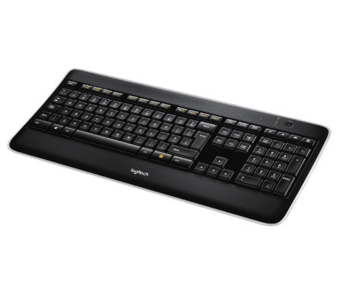 Logitech Wireless Illuminated K800 keyboard Office RF Wireless QWERTY Italian Black