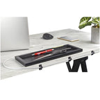 StarTech.com 100 Adhesive Cable Management Clips Black - Network/Ethernet/Office Desk/Computer Cord Organizer - Sticky Cable/Wire Holders - Nylon Self Adhesive Clamp UL/94V-2 Fire Rated - TAA