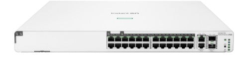 HPE Aruba Networking Networking Instant On Switch 20p Gigabit CL4 4p Gigabit CL6 PoE 2p 10GBT 2p SFP+ 370W 1960