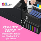 Epson C13T07A140/114 Ink bottle black pigmented, 6.7K pages 2300 Photos 70ml for Epson ET-8500