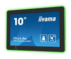 iiyama 10.1” PCAP 10pt touch screen with Android, Power over Ethernet Technology, NFC/RFID reader and a RGB LED bar around the screen