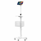 CTA Digital PAD-MFSV multimedia cart/stand White Tablet Multimedia stand