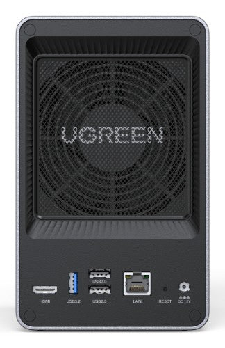 Ugreen NASync DXP2800 NAS Desktop Intel® N N100 8 GB DDR5 0 TB UGOS Pro Aluminium