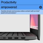 HP Fortis G1i 14 inch Chromebook Intel® N N150 35.6 cm (14") Touchscreen Full HD 8 GB LPDDR5x-SDRAM Wi-Fi 6E (802.11ax) ChromeOS