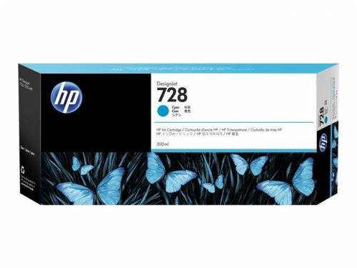 HP F9K17A/728 Ink cartridge cyan 300ml for HP DesignJet T 730/830