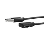 StarTech.com 3ft (1m) USB-A to USB-C Charging Cable, Right-Angled, Charge & Sync, 3A, USB 2.0 - USB Charging Cord