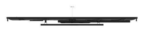 Lenovo ThinkVision T86 computer monitor 2.18 m (86") 3840 x 2160 pixels 4K Ultra HD LED Touchscreen Black