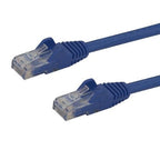 StarTech.com 5m CAT6 Ethernet Cable - Blue CAT 6 Gigabit Ethernet Wire -250MHz 100W PoE RJ45 UTP Network/Patch Cord Snagless w/Strain Relief Individually Tested