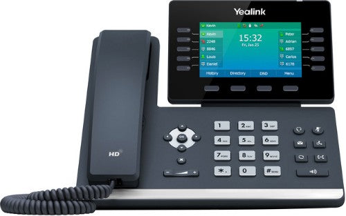 Yealink SIP-T54W IP phone Black 10 lines LCD Wi-Fi