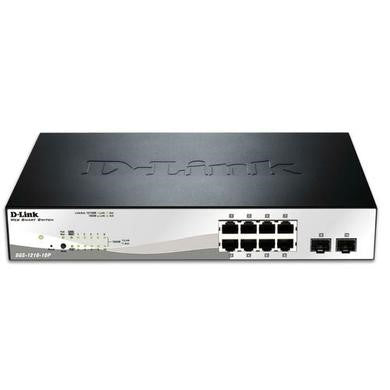 D-Link 10-Port Gigabit Smart Managed Switch including 2x SFP ports
